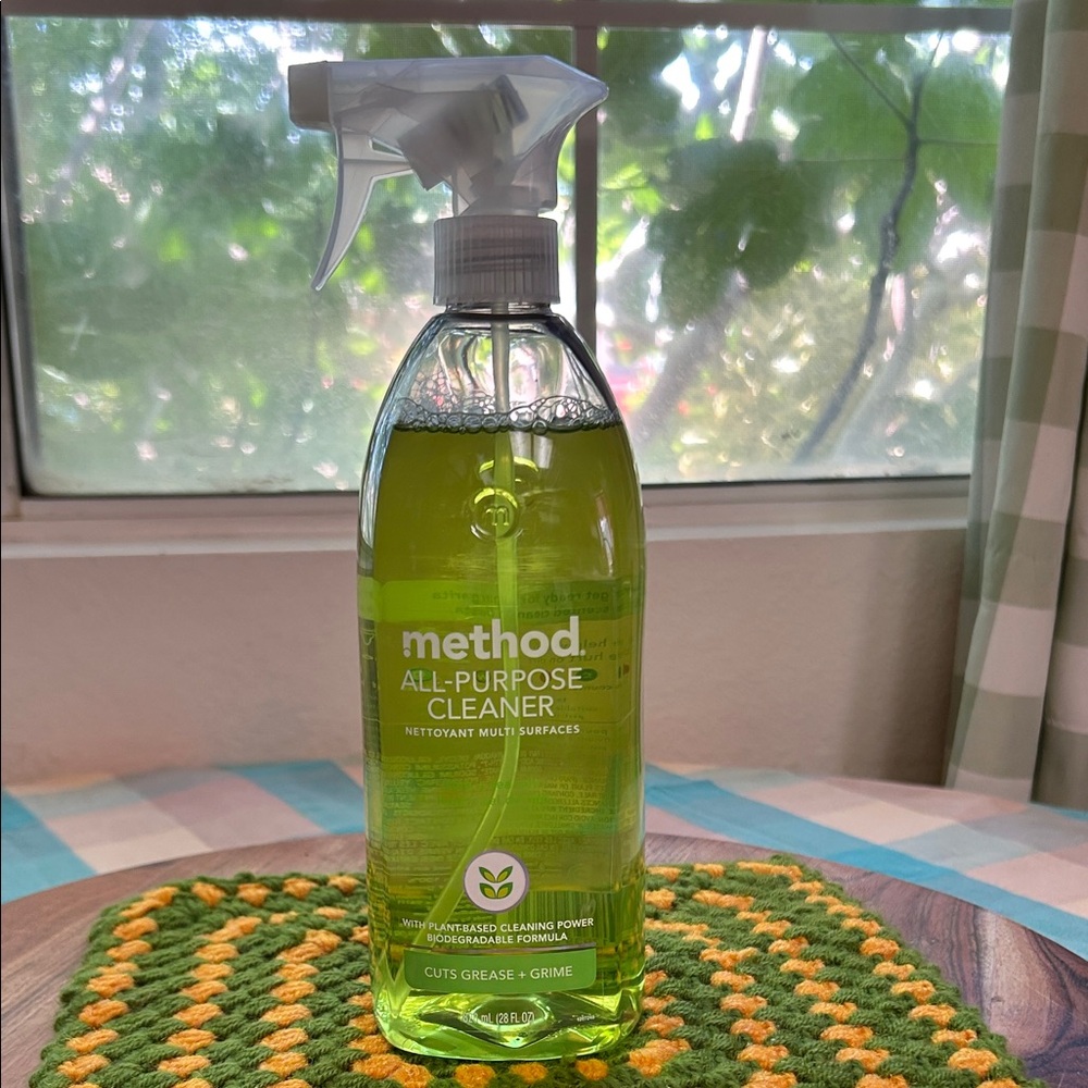 Method All-Purpose Cleaner Lime + Sea Salt Scented 28 Fl Oz Spray Bottle New